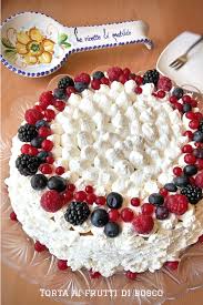 Torta Ai Frutti Di Bosco Le Ricette Di Matilde Ricetta Torta Ai Frutti Di Bosco Torte Ricette