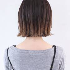 映えヘアカラー おしゃれに垢抜けるボブだからカワイイ髪色 hair 髪 色 バレイヤージュヘアカラー グラデーションカラー アッシュ