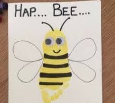 Dad birthday greetings father wishes happy cards card daddy quotes birthdaywishes expert ll joyful always gift sweet myself dearest quanjewelry. 80 Hand Foot Print Craft Ideas For Kids Dad Birthday Card Bee Birthday Cards Homemade Birthday Cards