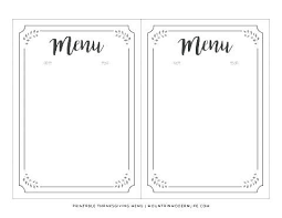 Cara membuat desain brosur menu makanan. Free Blank Menu Templates Images Of Fun For Printable Dinner Throughout Blank Men Printable Menu Template Free Printable Menu Template Restaurant Menu Template