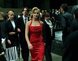 Fiona Johnson Woman In Red The Matrix Omgggggg Just Saw This Movie Again And Saw Her And Wow Womens Dresses Red Dress Women