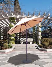 Galtech International 727 Deluxe Auto Tilt 7 5 Round Umbrella Patio Umbrella Market Umbrella Outdoor Umbrella