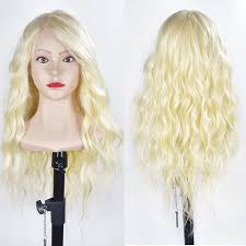This look is parted in a v shape on the top of the head, with a mini ponytail perched on top of the head. Female 70cm Hair Training Head With Shoulders Blonde Hair Nice Face Hairstyles Dummy Doll Mannequin Head For Hairdresser Aliexpress