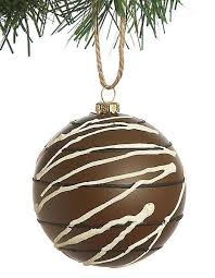 Chocolate Candy Ball Christmas Tree Ornament Chocolate Ornament Candy Ornaments Candy Balls