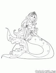 Disegni Da Colorare Barbie Sirena