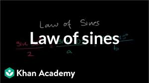 We can use the law of sines when solving triangles.solving a triangle means to find the unknown lengths and angles of the triangle. Law Of Sines Solving For A Side Trigonometry Video Khan Academy