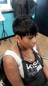 Pin By Lronjolyce King On Short Hair Loving It Short Hair Styles Short Black Hairstyles Black Women Short Hairstyles