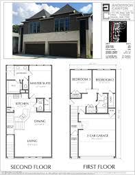 Two Story Duplex Townhouse Plan E4013 Townhouse Designs Pool House Designs Townhouse