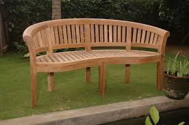 If you want to buy an outdoor garden bench we recommend custom anysize chair or bench ends from 2x4basics Curved Garden Benches Ideas On Foter