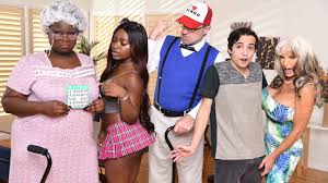 FFM Anal With Hot Black Teen And Granny Bingo Lady at Fapnado