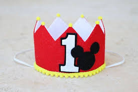 1st Birthday Crown For Boy Boys 1st Birthday Mickey Crown Boys First Birthday Mickey Mouse Crown 1st Boy Birthday Mickey 1st Birthdays Mickey Mouse 1st Birthday