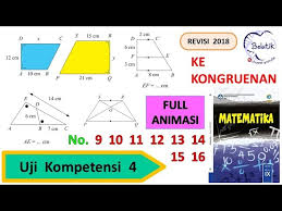 Kunci jawaban tema 7 kelas 6 halaman 63 71 di 2020 buku kepemimpinan belajar. Uji Kompetensi 4 Kelas 9 Smp Mts No 9 10 11 12 13 14 15 16 Kekongruenan Matematika Hal 261 Youtube