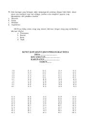 Contoh Soal Ujian Perangkat Desa Microsoft Office Word Office Word Microsoft Office