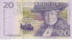 The plural form is kronor and the currency is sometimes informally referred to as the swedish crown in english. 20 Kronor 200 7 1997 2008 Issues 20 Kronor Sweden Banknote 804