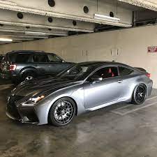 Lexus rcf on velgen wheels vmb5 matte silver 19x9 & 19x10.5 www.velgenwheels.com. Lexus Rc F Forgeline De3c Sl