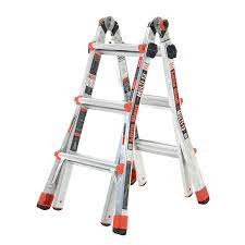 Maybe you would like to learn more about one of these? Little Giant Ladders Multi Aluminum 13 Ft Reach Type 1a 300 Lbs Capacity Telescoping Multi Position In The Multi Position Ladders Department At Lowes Com