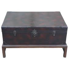 Besides good quality brands, you'll also find plenty of discounts when you shop for coffee trunk during big sales. Ralph Lauren Distressed Leather Steam Trunk Coffee Table On Stand For Sale At 1stdibs