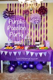 Purple Birthday Party Purple Birthday Party Purple Birthday Purple Party Decorations