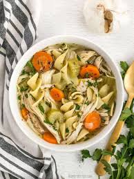 This easy homemade chicken noodle soup recipe is healthy, satisfying, and tastes incredible. Easy Homemade Chicken Noodle Soup From Scratch Budget Bytes