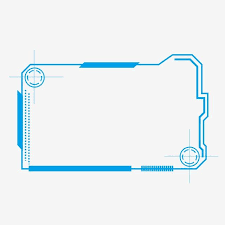 Minimalistic Line Blue Futuristic Technology Border Box Dialog Element Technology Border Blue Border Simple Png Transparent Clipart Image And Psd File For Fr In 2020 Futuristic Technology Future Technology Gadgets Futuristic