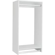 Whitmor's closet organizer is made of durable silver coated metal frame with resin end connectors. Double Hanging Closet Organizer Great Price Better Design