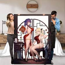 Doujin Throws Artist Cg Comic Throw Adult Manga Sofa Blankets Poster  Flannel Fleece Blanket Sexy Manga Girl 3d Pattern Flannel Fleece  ThrowsFuzz Quilt New Home Bedding Decor Gift : Amazon.se: Home &