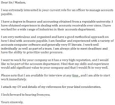 Accounts Payable Clerk Cover Letter Example Learnist Org