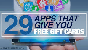 Earn Free Gift Cards These 38 Apps Will Pay You To Use Them Free Gift Cards Gift Card Cards
