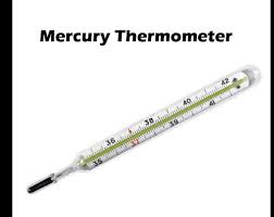 Mercury model, isolated on white. Types Of Thermometer Javatpoint
