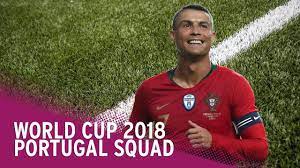 Portugal World Cup Squad 2018 Meet The Players Youtube