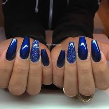 How to choose the perfect nail shapes for chubby acrylic nails are artificial nails that are applied on top of your natural nails. Solin Sadek Solinsnaglar Instagram Photos And Videos Blue Glitter Nails Blue Coffin Nails Coffin Nails Designs