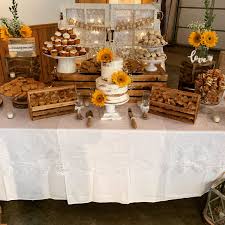 Get brilliant wedding cake topper ideas for your cake! Rustic Wedding Dessert Table Decor With Sunflowers Wedding Dessert Table Rustic Wedding Dessert Table Decor Wedding Dessert Table