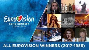 Since the first edition in 1956, over 60 artists have won the eurovision song contest. All Winners Of The Eurovision Song Contest 2017 1956 Youtube