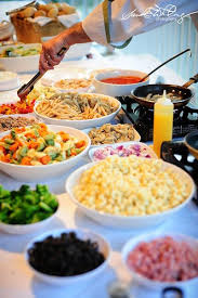 25 Interactive Food Station Ideas Pasta Bar Reception Food Wedding Food Stations