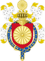Akihito Emperor Of Japan Kg Coat Of Arms Order Of The Garter Heraldry