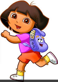 Dora And Map And Backpack Dora Cartoon Dora Wallpaper Dora The Explorer
