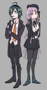 Kyoko Kirigiri Shuichi Saihara Danganronpa Kyoko Danganronpa Trigger Happy Havoc