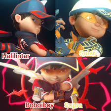 Boboiboy Supra Di 2020 Ilustrasi Karakter Gambar Ilustrasi