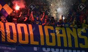 Arranged football hooligan fights in poland are known as ustawka.they became common in poland in the late 1990s. Warsaw Poland May 02 2018 Polish League Cup Final Arka Gdynia Vs Legia Warsaw P Arka Gdynia Fans Stock Photo Picture And Royalty Free Image Image 115120184