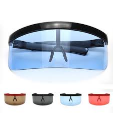 On april 5, 2020, apple ceo tim cook stated that the company was designing face shields for medical workers that it would be able to produce. Cycling Glasses Uv400 Windproof Goggles Lightweight Half Face Shield Sunglasses For Dirt Bike Bicycle Motorcycle Sale Banggood Com
