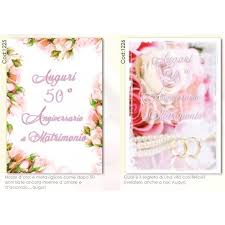 Check spelling or type a new query. Biglietto Auguri Classico 50 Anniversario Matrimonio Dimensionegift