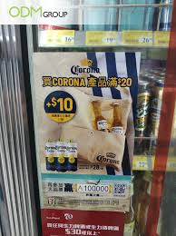 It is a soft bag there is no hard board on the bottom. Promotional Canvas Bag By Corona A Discounted Offer For Customers