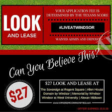 Take Look At Our Look Lease Special Windsoratwestuniversity Luxuryapartments Looknlease Liveatwindsor Http Buff L West University Lease Specials Lease