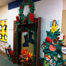 Today, christmas decorations are taken seriously in the historic area. Classroom Door Decorating Ideas Christmas Contest Ksa G Com