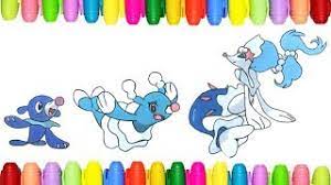 See more ideas about coloring pages, printable coloring pages, moon coloring pages. Pokemon Coloring Pages Popplio Brionne And Primarina Youtube
