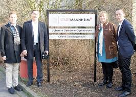 Einweihung Des Neubaus Und Umbenennung In Johanna Geissmar Gymnasium Spd Mannheim Sandhofen