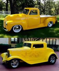 Image result for Chrome Yellow 1949 Truck