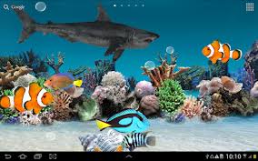 3d aquarium live wallpaper on