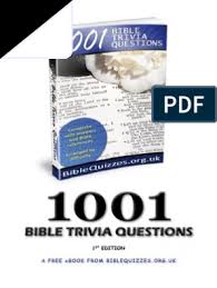 Community contributor can you beat your friends at this quiz? 1001 Bible Trivia Questions V1 01 Pdf Paul The Apostle Jacob