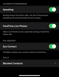 Ios 14 Brings Back Facetime Eye Contact Again Iosbeta